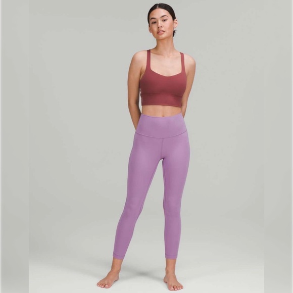 Lululemon • align high-rise pant 25" wisteria purple leggings nulu sz 6 - Picture 2 of 7
